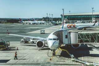 Once on the ground, passengers were bused to the terminal. No injuries were reported.