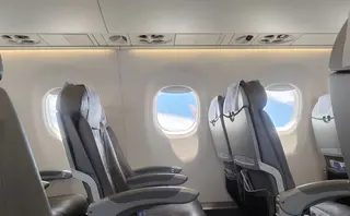 For the first 90 minutes, the flight cruised smoothly at 32,000 feet. Passengers watched the sunset over the ocean.