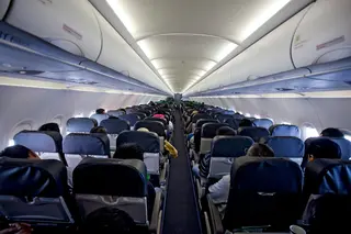 Though oxygen masks didn't deploy in this incident, they are a key safety feature. Cabin crew instructed passengers on brace positions.